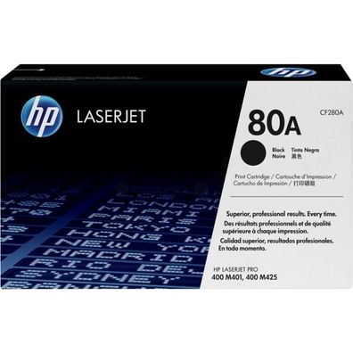 Original HP 80A / CF280A Toner schwarz