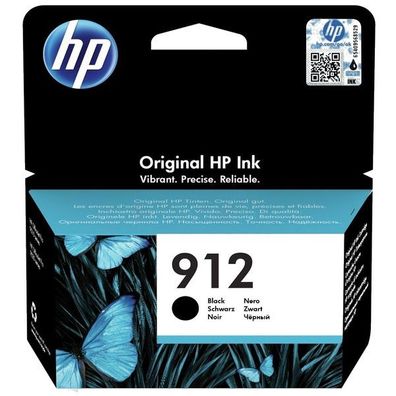 Original HP 912 / 3YL80AE Tinte schwarz