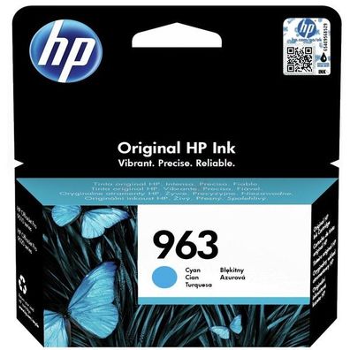 Original HP 963 / 3JA23AE Tinte cyan