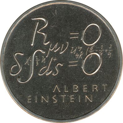 Schweiz 5 Franken 1979 Einstein Gleichungen*
