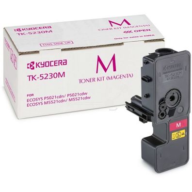 Original Kyocera TK-5230M / 1T02R9BNL0 Toner magenta