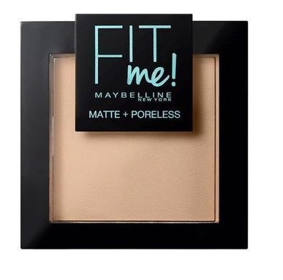 Maybelline Fit Me Matte Gesichtspuder Kompakt 120 Classic Ivory, 9 g