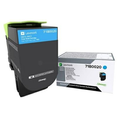 Original Lexmark 71B20C0 / 071B20C0 Toner cyan