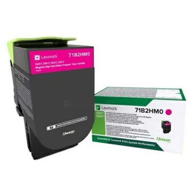 Original Lexmark 71B2HM0 / 071B2HM0 Toner magenta