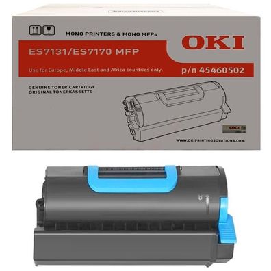 Original OKI 45460502 Toner schwarz
