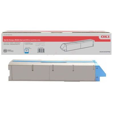 Original OKI 45536555 Toner cyan