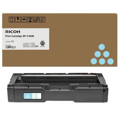 Original Ricoh 407900 Toner cyan