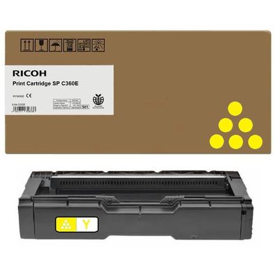 Original Ricoh 407902 Toner gelb