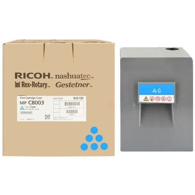 Original Ricoh 842195 / MP C8003 Toner cyan