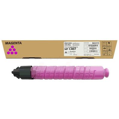 Original Ricoh 842209 / 842213 Toner magenta