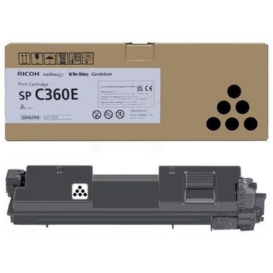 Original Ricoh SPC360E / 408188 Toner schwarz