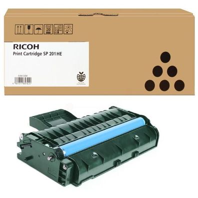 Original Ricoh TYPE SP 201 HE / 407254 Toner schwarz
