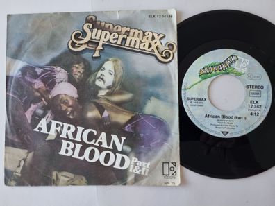 Supermax - African blood (Part I & II) 7'' Vinyl Germany