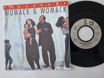 Womack & Womack - Teardrops 7'' Vinyl Germany