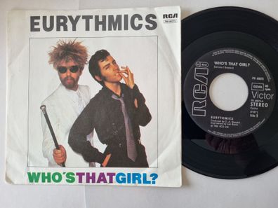 Eurythmics - Who's that girl? 7'' Vinyl Germany