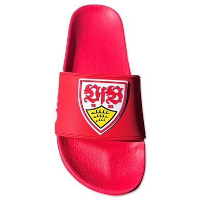 VfB Stuttgart Badelatschen JAKO rot – Offizielle Fan Sandalen Gr. 36–47