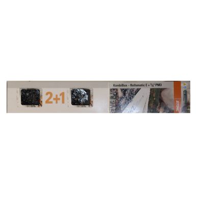 Stihl 2 + 1 Sägeketten Führungsschienen-Set 3/8" x 1,3mm x 50 TG HM 35 cm