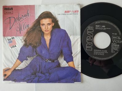 Deborah Allen - Baby I Lied 7'' Vinyl Germany
