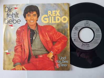 Rex Gildo - Dir feht Liebe 7'' Vinyl Germany/ CV Toto Cutugno - Serenata