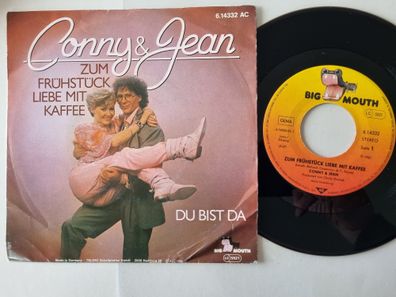 Conny & Jean - Zum Frühstück Liebe mit Kaffee 7'' Vinyl Germany