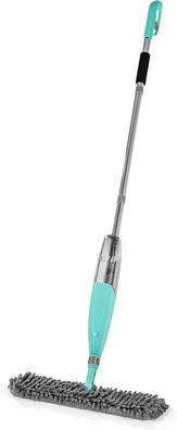 CLEANmaxx Spray-Mopp Bodenwischer mit Wendefunktion - 700ml Tank - Türkis