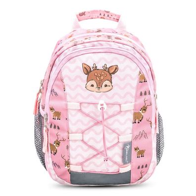 Belmil Mini Kiddy Kindergartenrucksack "Woodland Animal Deer" für 1-3 Jährige