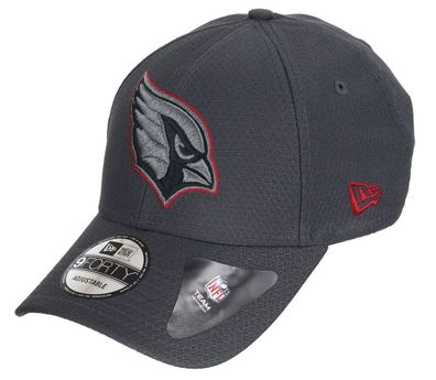 NFL Basecap Arizona Cardinals Cap 9Forty Hex Era Graphite Kappe 192859879712