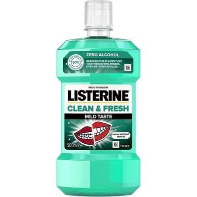 Listerine Clean&Fresh Mundspuelung, 500ml