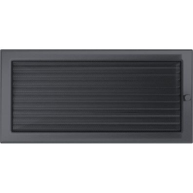 Lüftungsgitter 22x45 Graphite Jalousie