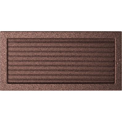 Lüftungsgitter 22x45 Kupfer Jalousie