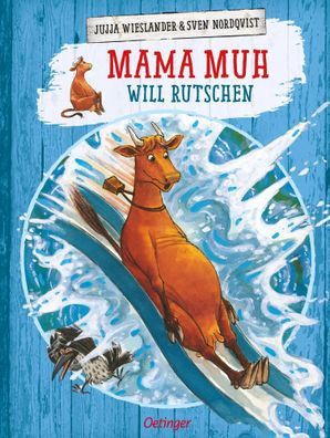 Mama Muh will rutschen | Jujja Wieslander | Buch | Mama Muh | 32 S. | Deutsch