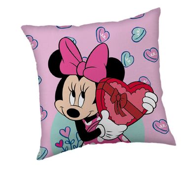 Minnie Mouse Kopfkissen (1 Stück) Premium Dekokissen mit beidseitigem Digitaldruck