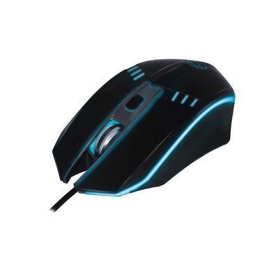 Qware Gaming Maus Dallas Kabelgebundene Maus mit LED-Beleuchtung & 4 Tasten