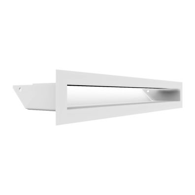Lüftungsgitter LUFT 6x40 weiß