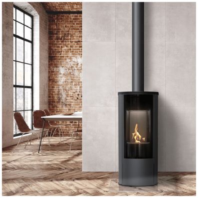 Kaminofen auf Propangas KRATKI AB ENYO Ø 100/150 4,2 kW