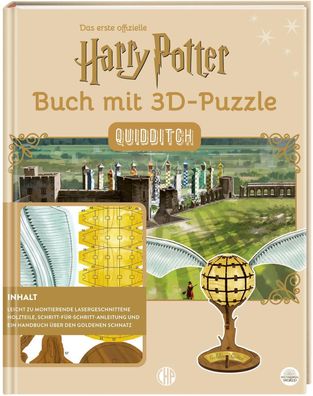Harry Potter - Quidditch - Das offizielle Buch mit 3D-Puzzle Fan-Art | GmbH