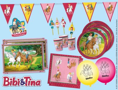 BIBI UND TINA - Partyset