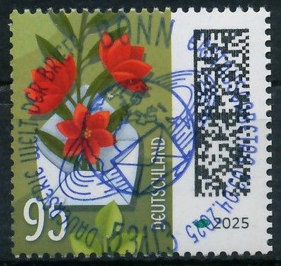 BRD BUND DS WELT DER BRIEFE Nr 3898b ESST ZENTR X9713EA