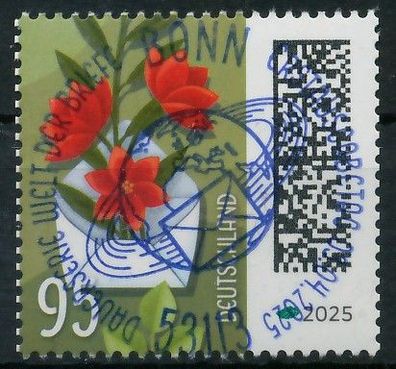 BRD BUND DS WELT DER BRIEFE Nr 3898b ESST ZENTR X971406