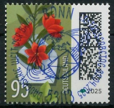 BRD BUND DS WELT DER BRIEFE Nr 3898b ESST ZENTR X9713E2