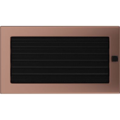 Vent Cover 17x30 galvanic copper with blinds