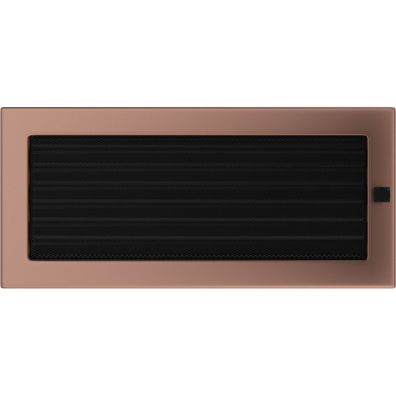 Vent Cover 17x37 galvanic copper with blinds