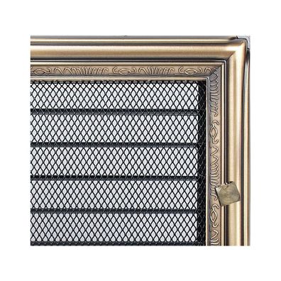 Vent Cover Rustic 17x17 with blinds