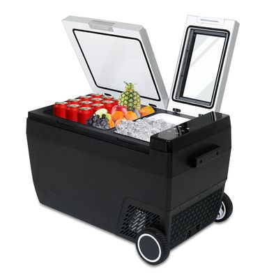 42L Kompressor Kühlbox mit Eiswürfelbereiter Autokühlschrank 12V/240V Tragbar