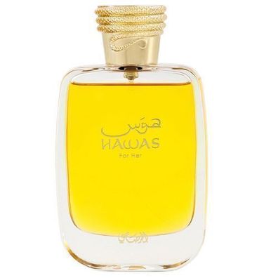 Rasasi Hawas Eau de Parfum fuer Damen, 100 ml - Elegante Komposition fuer anspruch