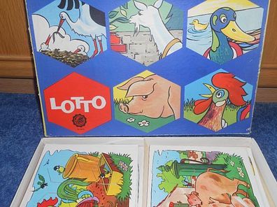 Tierbilder Lotto - VEB Famos Leipzig Nr.3512