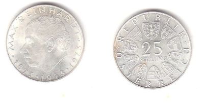 25 Schilling Silber Münze Österreich Max Reinhardt 1973 (113841)