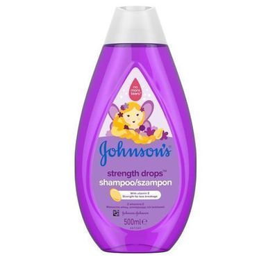 Johnson's Kinder Shampoo mit Vitamin E, 500ml - Sanfte Pflege fuer zarte Kinderha