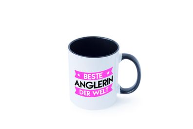 Beste Anglerin | Angeln | Fischerin Tasse - Geschenk