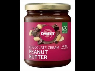 Davert 3x Chocolate Cream Peanut Butter 250g 250g